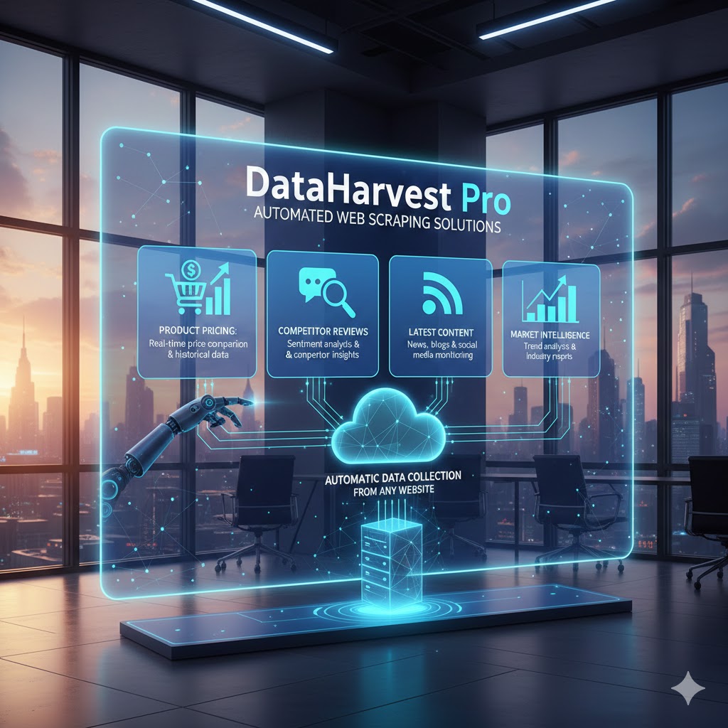Web Scraping & Data Aggregation Platform